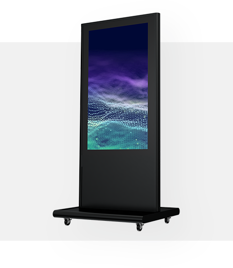 タッチパネル式デジタルサイネージ